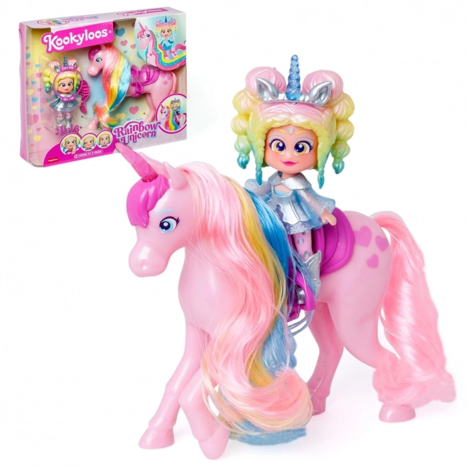 Panenka KookyLoos  Rainbow Unicorn 