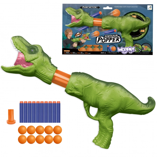 Automatická dino vylepšená dětská kuše a dětská střelnice