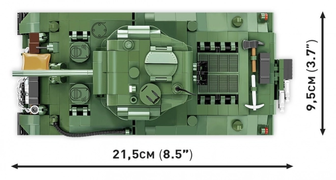 COBI 2570 II WW M4A3 Sherman, 1:28, 852 k, 2 f