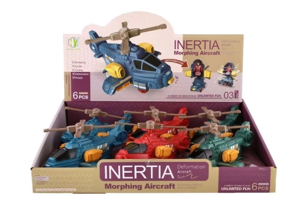 Helikoptéra s robotem 15 cm