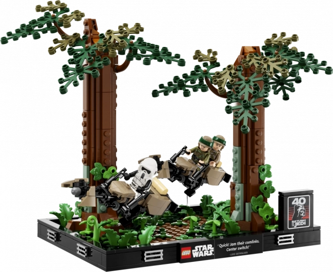 LEGO® Star Wars™ 75353 Honička spídrů na planetě Endor™ – diorama