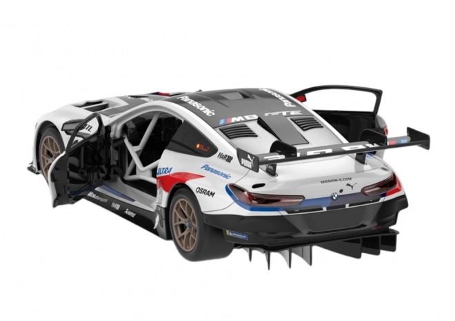 Rastar RC stavebnice 1:18 BMW M8 GTE bílá 66 dílků