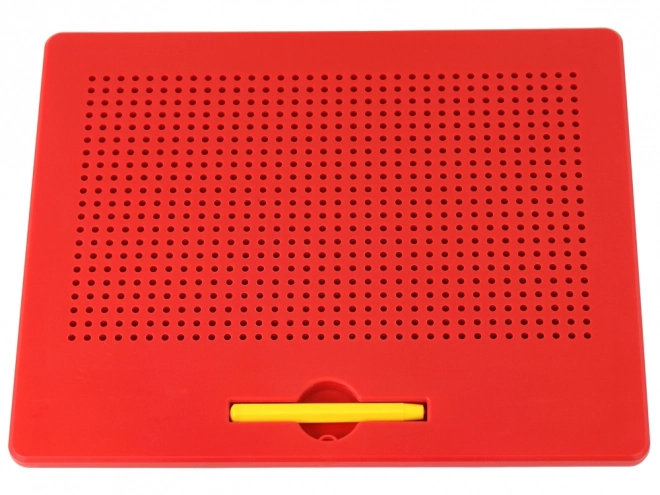 Magnetická tabule Vzdělávací podložka Šablony červené 714 prvků.