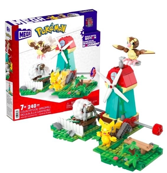 Mega Construx Pokemon Venkovský větrný mlýn