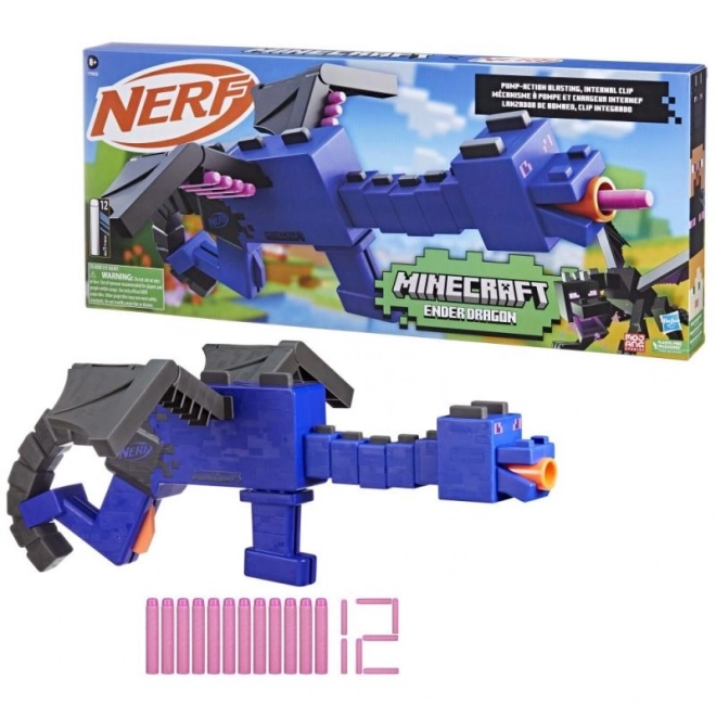 Wyrzutnia Nerf Minecraft Ender Dragon