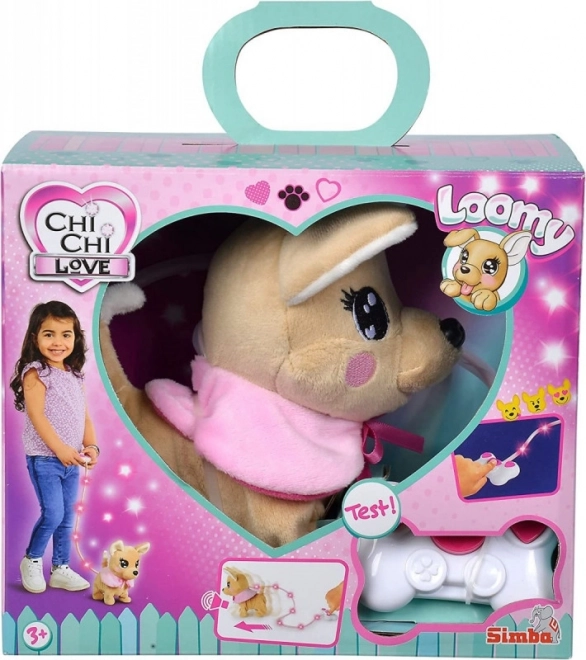 Interaktivní maskot ChiChi Love Loomy ovládaný svítícím kabelem
