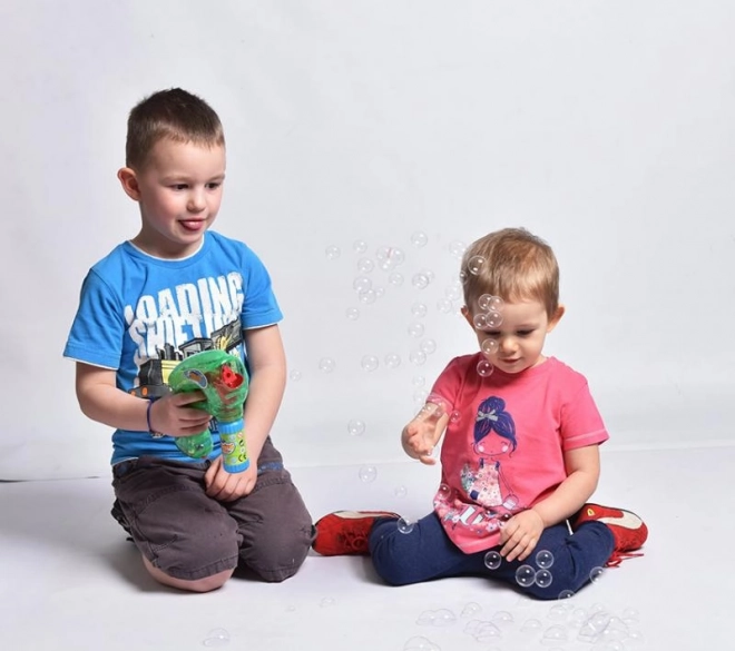 Svítící bublifuková pistole