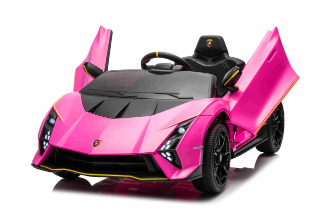 Dětské elektrické autíčko Lamborghini Invencible růžové