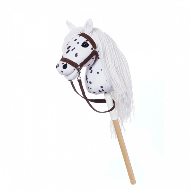 Hobby Horse HOPPIHORSE A4 Leopard - bílý