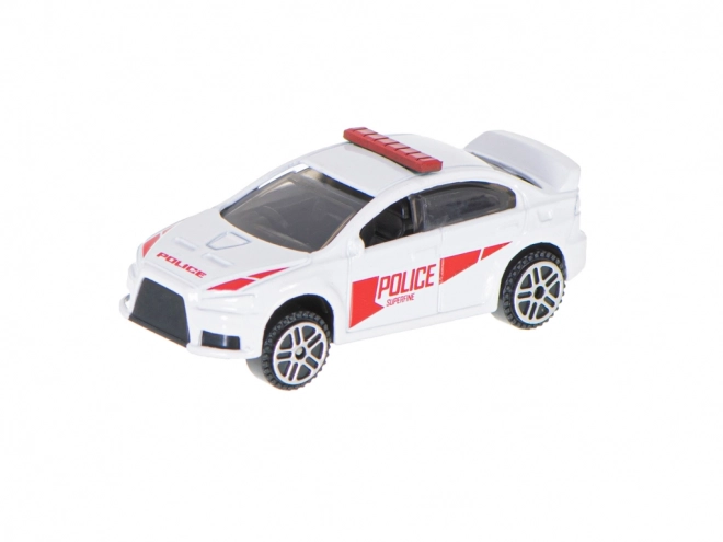 Sada kovových autíček 16 modelů