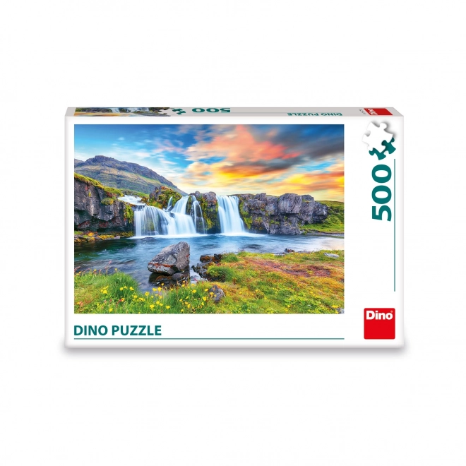 ISLANDSKÝ VODOPÁD 500 Puzzle FSC