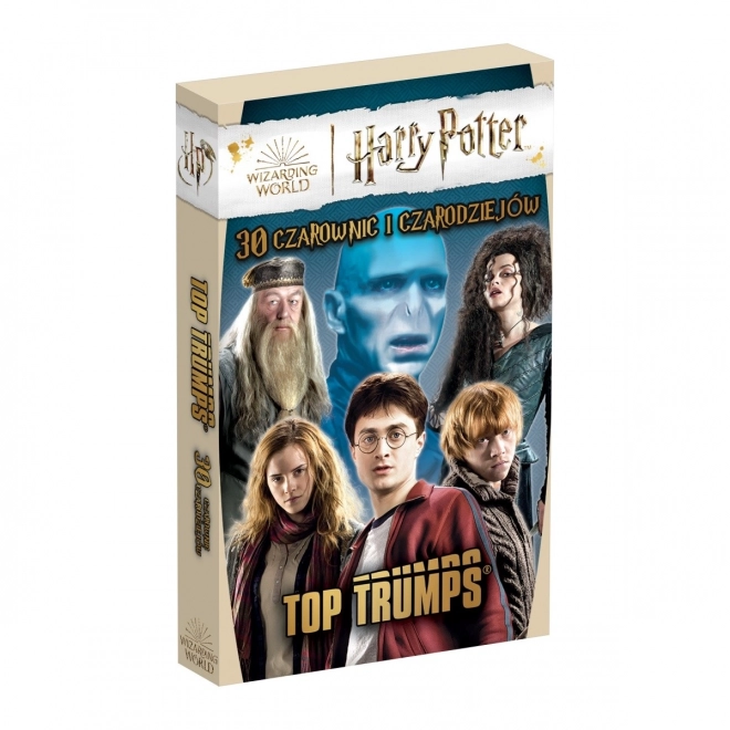 Karetní hra Top Trumps Harry Potter 30 čarodějů a kouzelníků