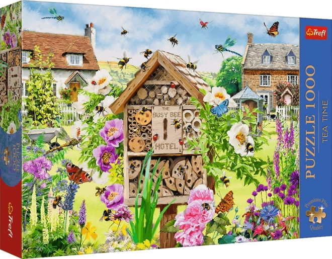 TREFL Puzzle Premium Plus Tea Time: Domov pro včelky 1000 dílků