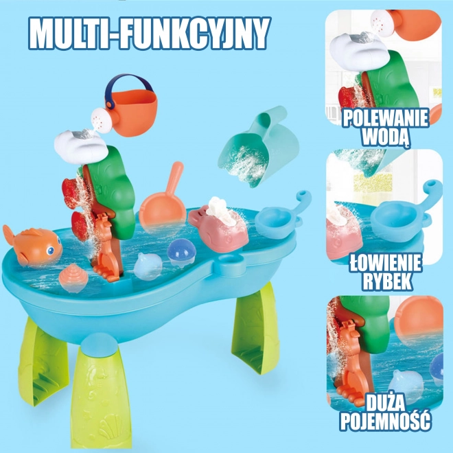 Woopie stolní vodní hra 2v1 s pískovištěm