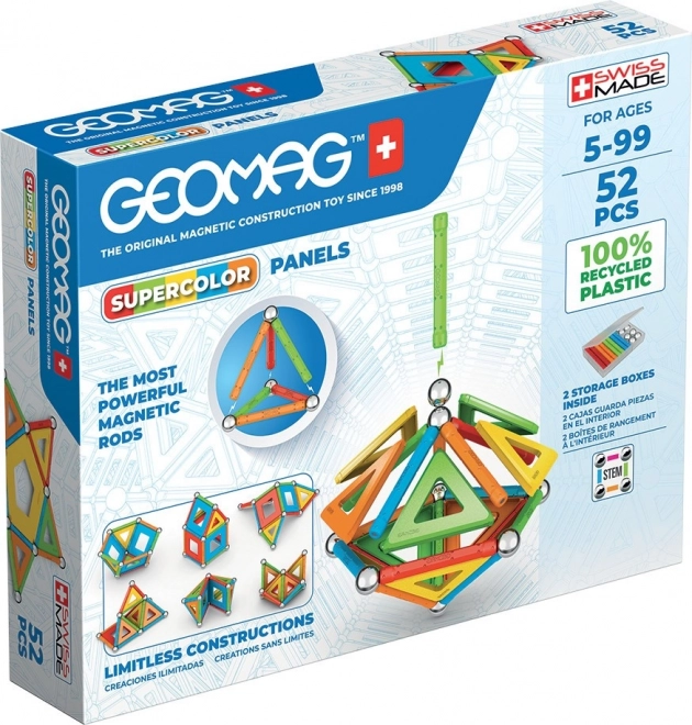 Geomag Supercolor 52 dílků