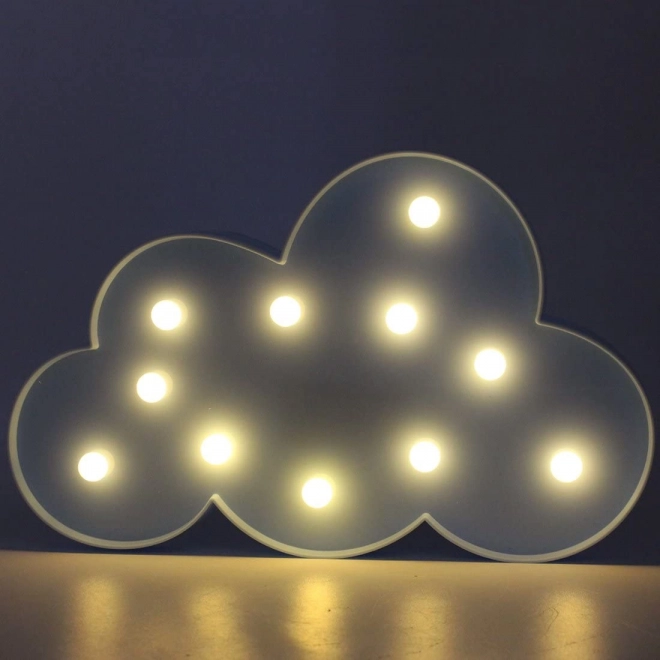 Dekorativní LED lampa - mráček