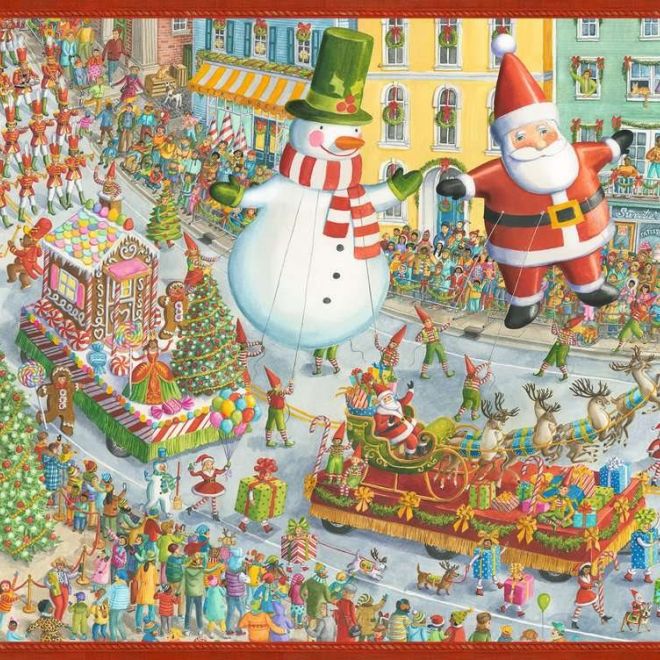 RAVENSBURGER Puzzle Přichází Vánoce 500 dílků