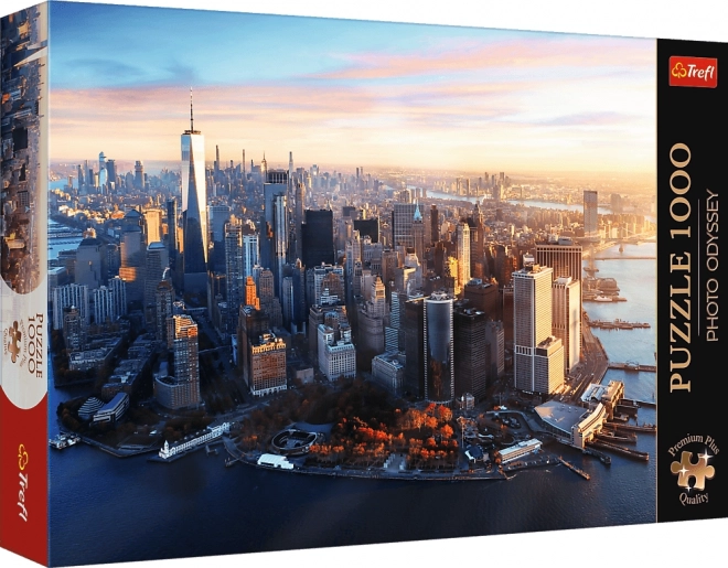 TREFL Puzzle Premium Plus Photo Odyssey: Manhattan, New York 1000 dílků