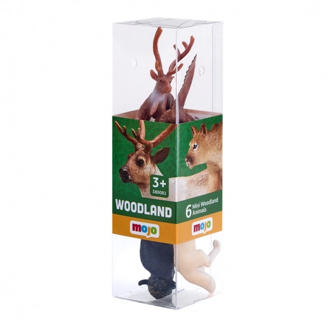 Mojo mini svět lesní zvířátka - sada figurek