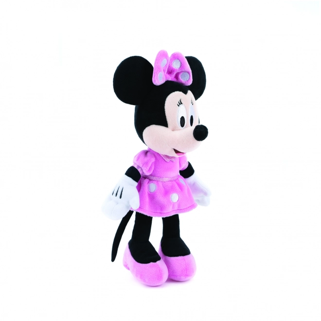 Plyšová Minnie v růžových šatech 30 cm