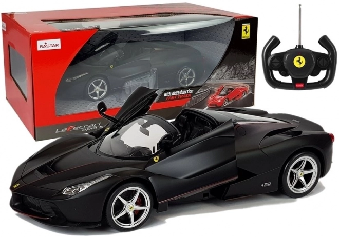 R/C Ferrari Aperta Rastar 1:14 Black s dálkovým ovládáním