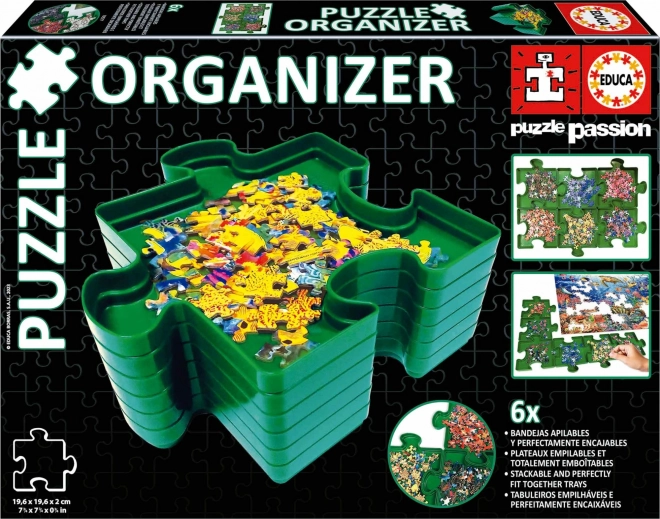 EDUCA Organizér na puzzle (třídič)