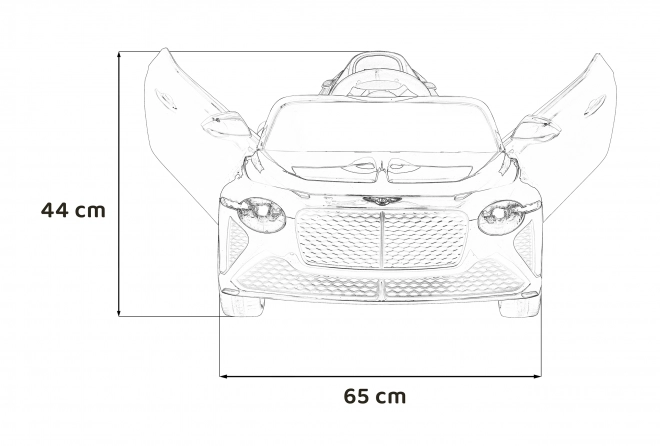 Bentley Bacalar Bílé vozidlo – Černé