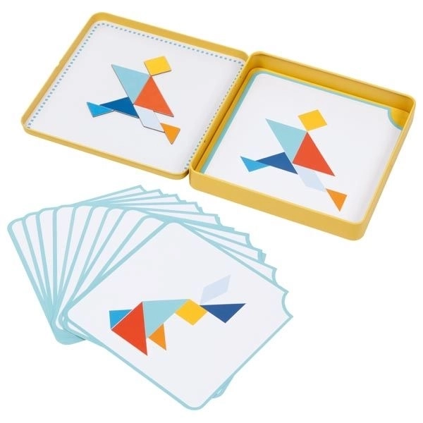 Tangram, magnetická hra od společnosti Goki