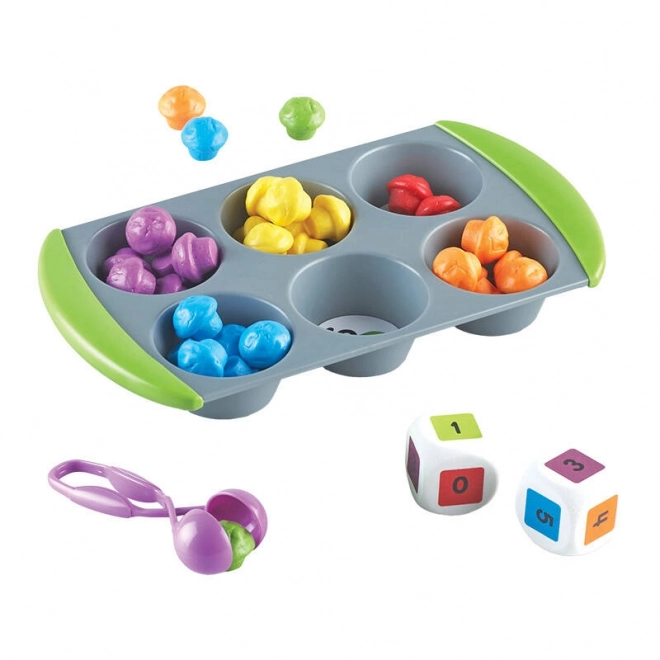 Mini Muffin Match Up Math Activity Set Výukové zdroje LER 5556