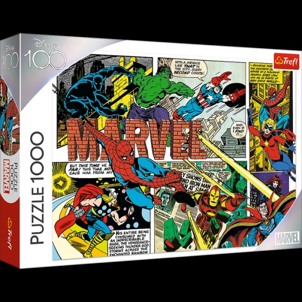 Puzzle Neporažení Avengers 1000 Dílky