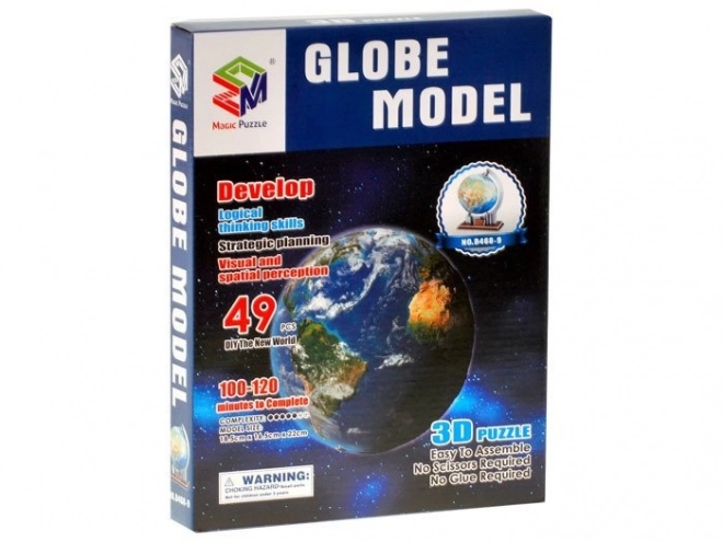 Globus 3D Puzzle - Vzdělávací Skládačka