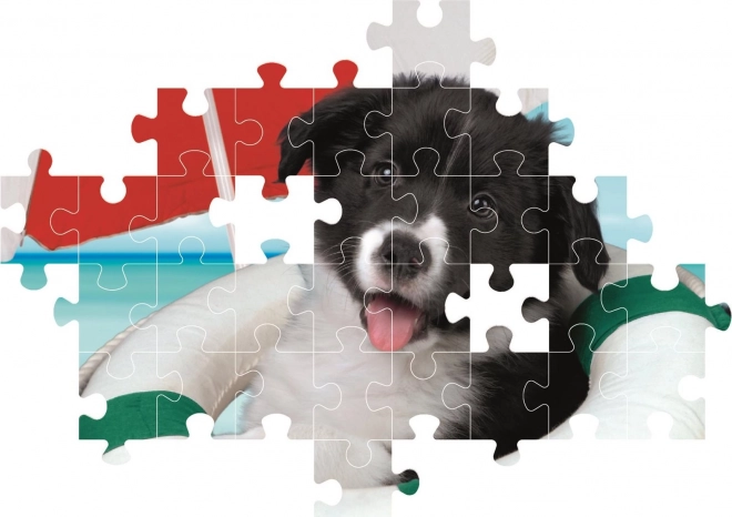 CLEMENTONI Puzzle Slunečné pobřeží 104 dílků