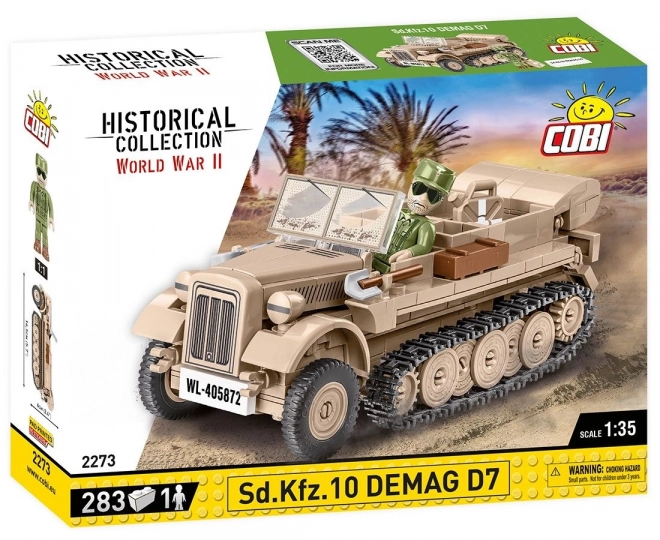 COBI 2273 II WW Sd.Kfz. 10 DEMAG, 1:35, 283 k, 1 f