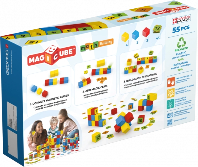 Geomag Magicube Math 55 dílků