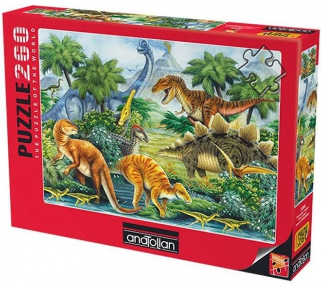 ANATOLIAN Puzzle Údolí dinosaurů 260 dílků