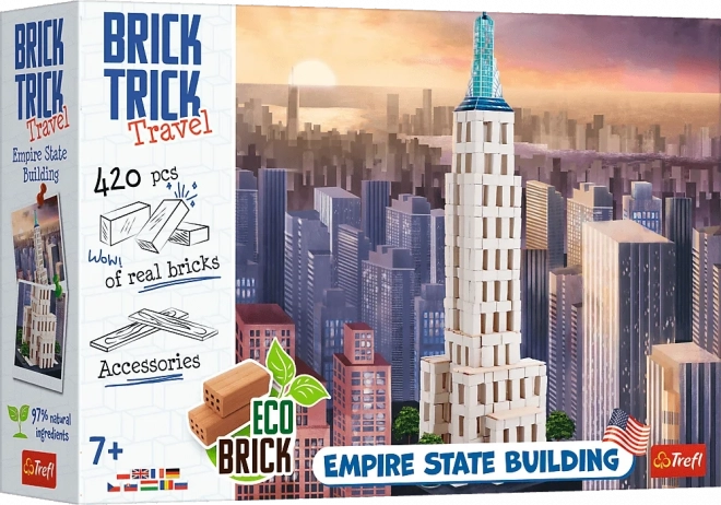 BRICK TRICK Travel: Empire State Building XL 420 dílů