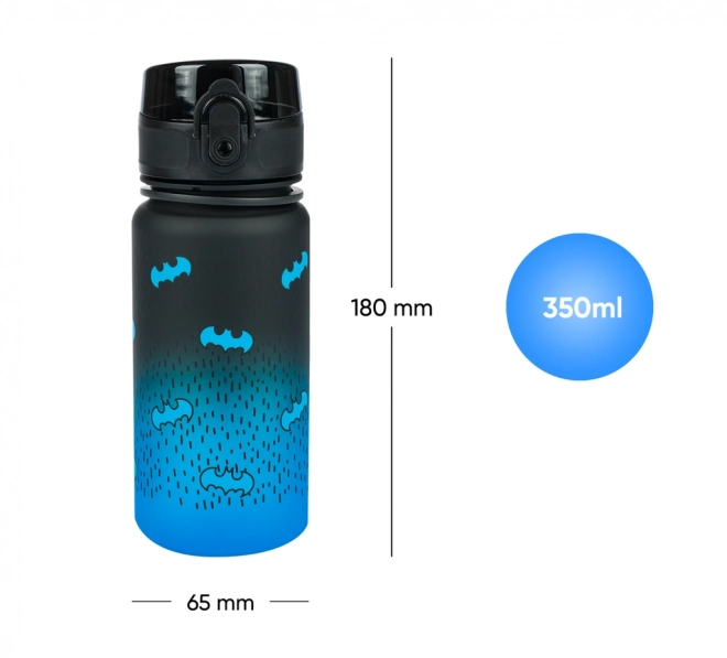 BAAGL Tritanová láhev na pití Gradient Batman Blue 350 ml