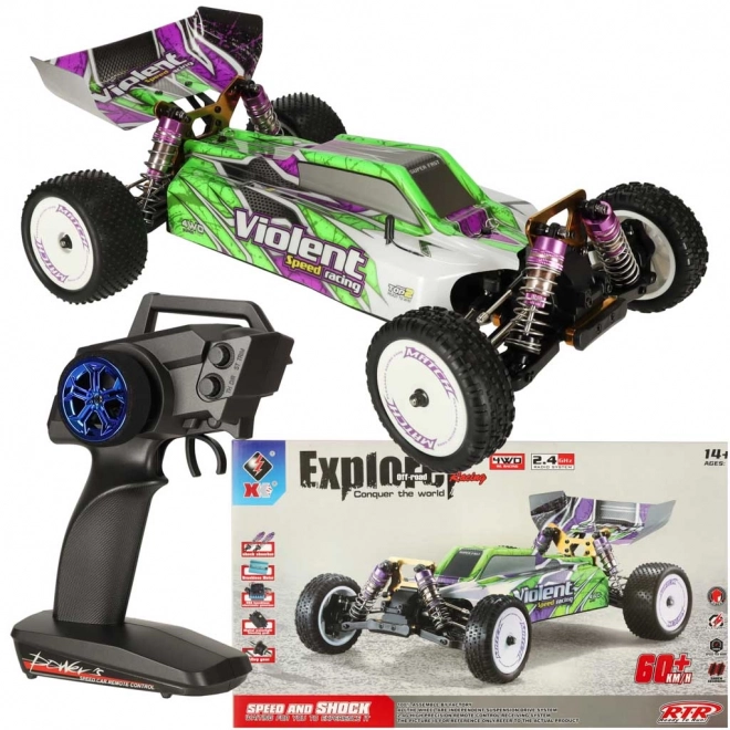 Závodní RC auto WLtoys 1:10 s dálkovým ovládáním