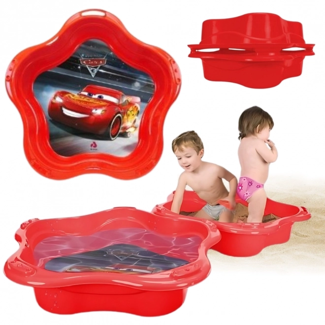 Piaskoviště a bazének 4v1 Cars