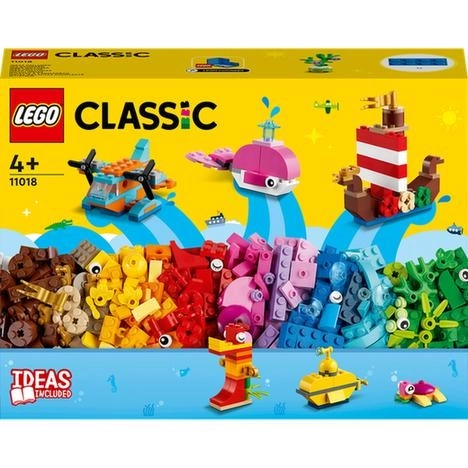 LEGO Classic 11018 Kreativní zábava v oceánu