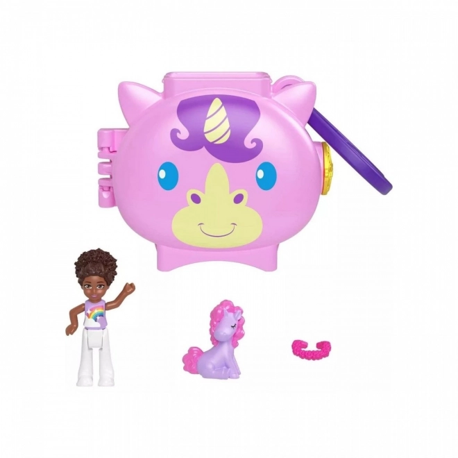 Figurka Polly Pocket + jednorožec