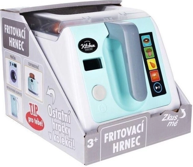 Fritovací hrnec se světelnými a zvykovými efekty