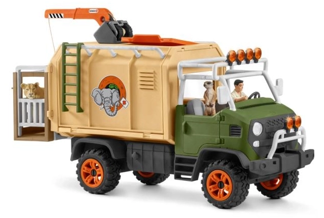 SCHLEICH Wild Life®42475 Velký záchranný vůz pro zvířata