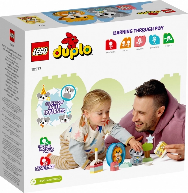 LEGO Duplo 10977 Moje první štěňátko a koťátko vydávající zvuky
