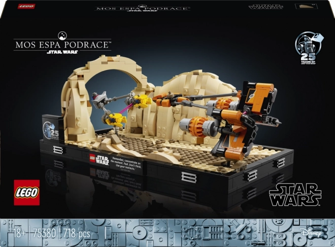 LEGO Star Wars 75380 Závody kluzáků v Mos Espa - diorama