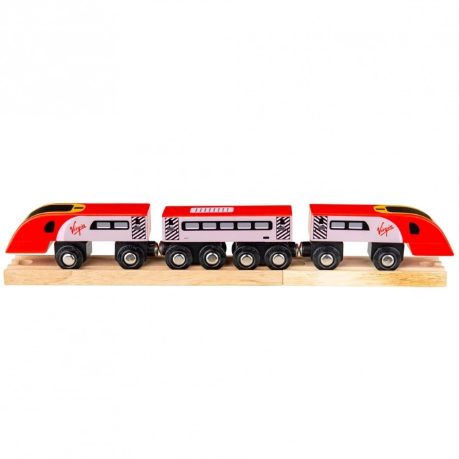 Bigjigs Rail Virgin Pendolino