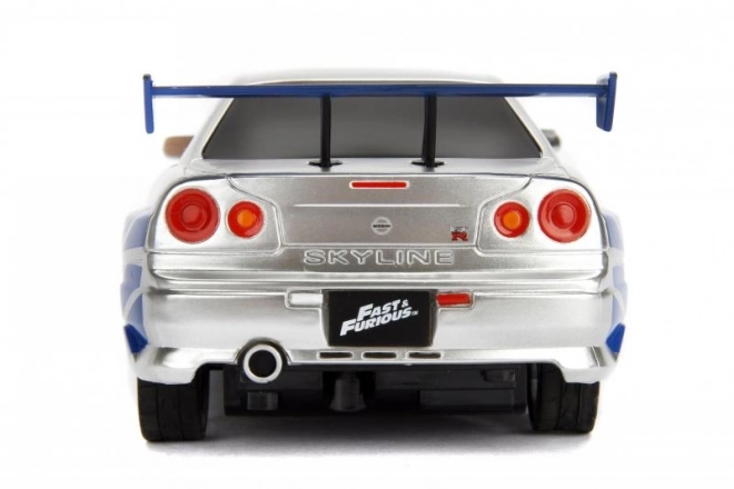 Rychle a zběsile RC auto Nissan Skyline 1:24