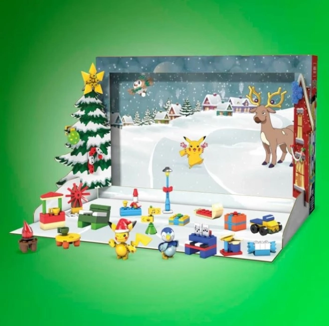 *Vánoční kalendář pokémonů Mega Construx