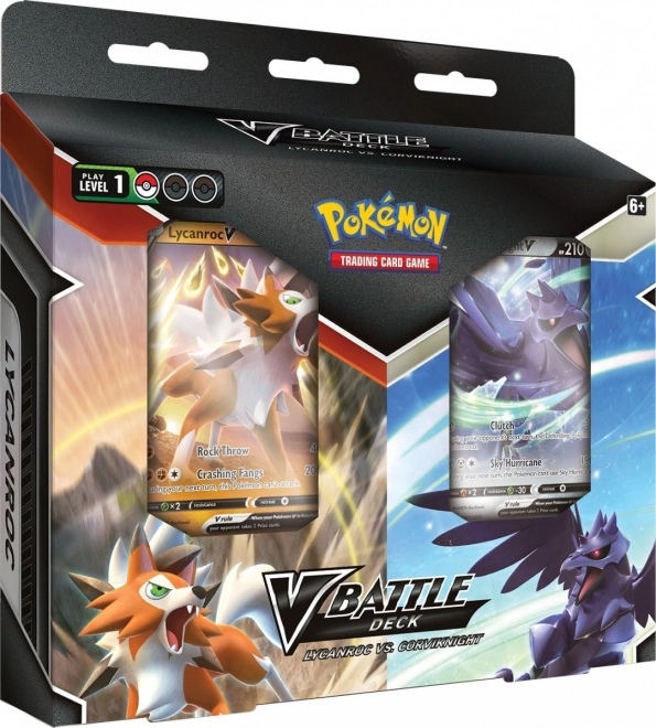 Pokémon V Battle Deck Lycanroc vs. Corviknight