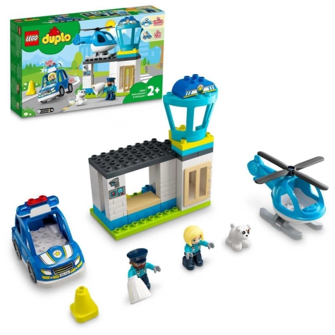 LEGO Duplo 10959 Policejní stanice a vrtulník